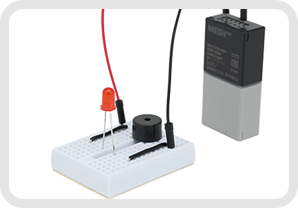 動きで作動する防犯ブザー