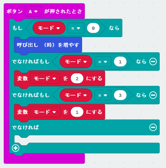 モード切替機能のつくり方