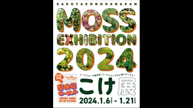 トークショーや販売会、ワークショップなど盛りだくさん！「こけ展」へ