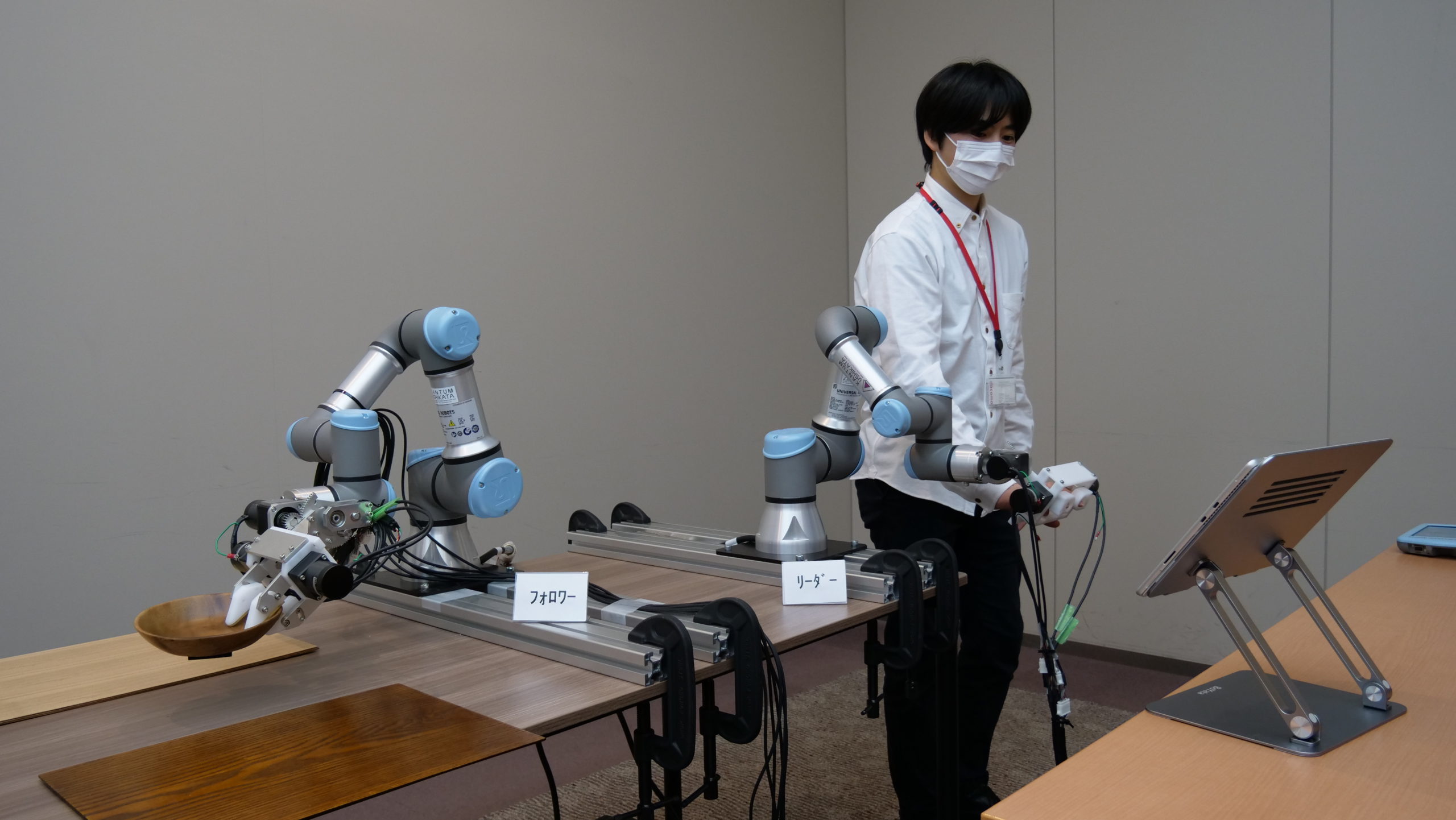 【コカトピ！】力を加減しながら遠隔操作できるロボットアーム